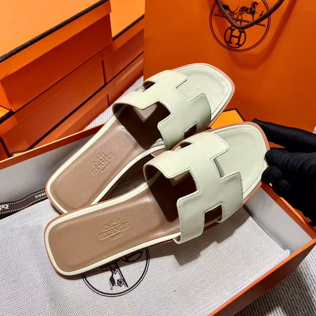 에르메스 올수공 오란 슬리퍼 샌들 스위프트 38